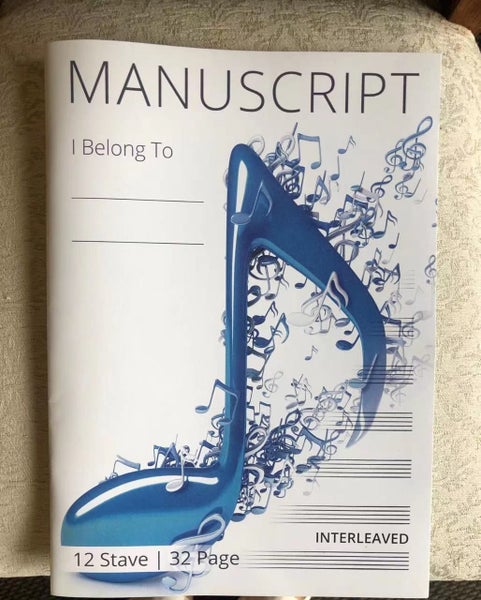 Brand New Music Manuscript Carousel 1