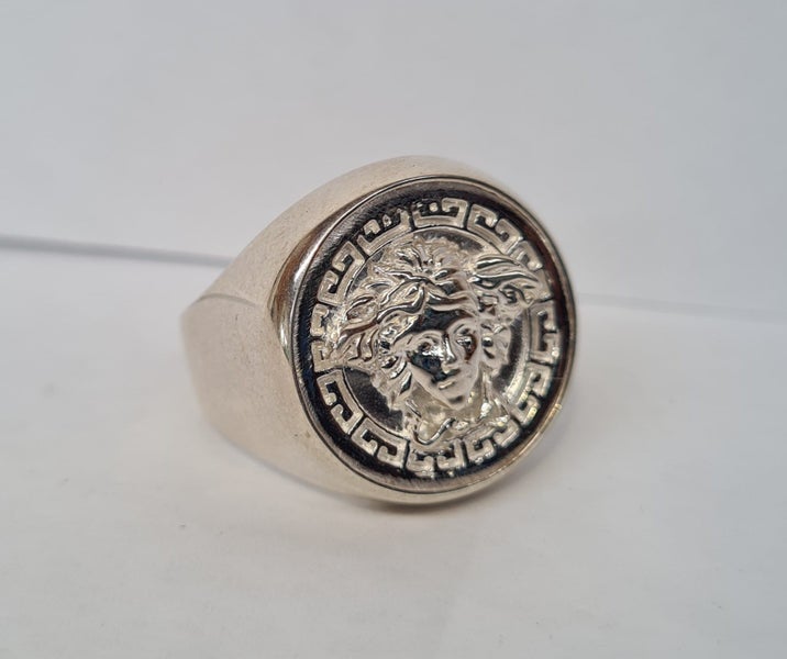 Medusa Sterling Silver Ring Carousel 1