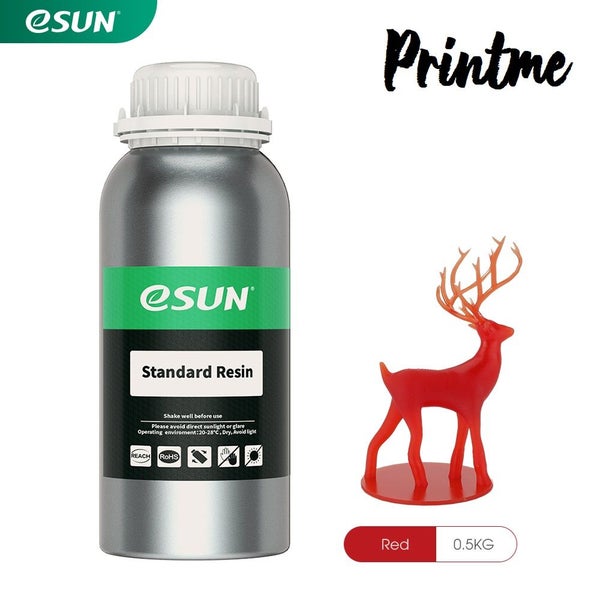eSUN Standard Red LCD RESIN 500G Carousel 1