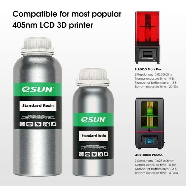 eSUN Standard Red LCD RESIN 500G Carousel 6