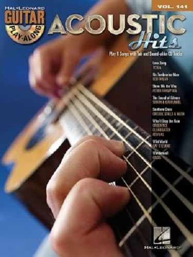 Hal Leonard Guitar Play-Along Volume 141 Acoustic Hits with CD Carousel 1