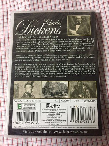 Charles Dickens: A Biography Of The Classic Novelist (WAS $16) - NEW!!!63003173150593111