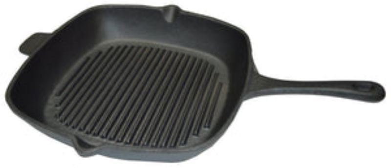 Cast Iron Grillpan Ribbed Bottom Square 29x29cm Carousel 1