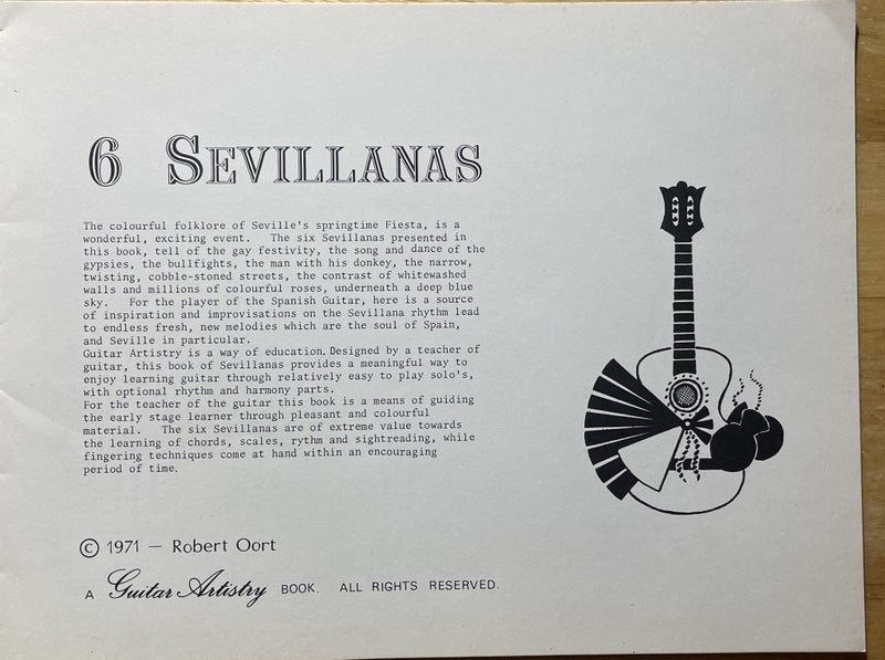 6 Sevillanas for Spanish Guitar by Bob Oort Carousel 2