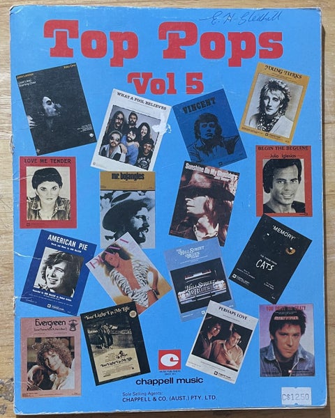 Top Pops Vol 5 Chappell Music Carousel 1