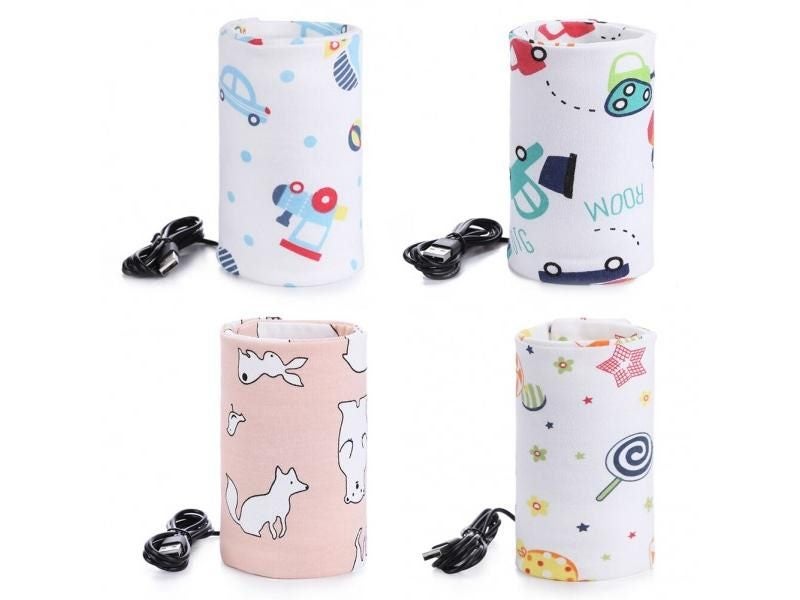 USB Outdoor Baby Feeding Milk Bottle Warmer Thermal Bag Low Voltage And Low Carousel 1