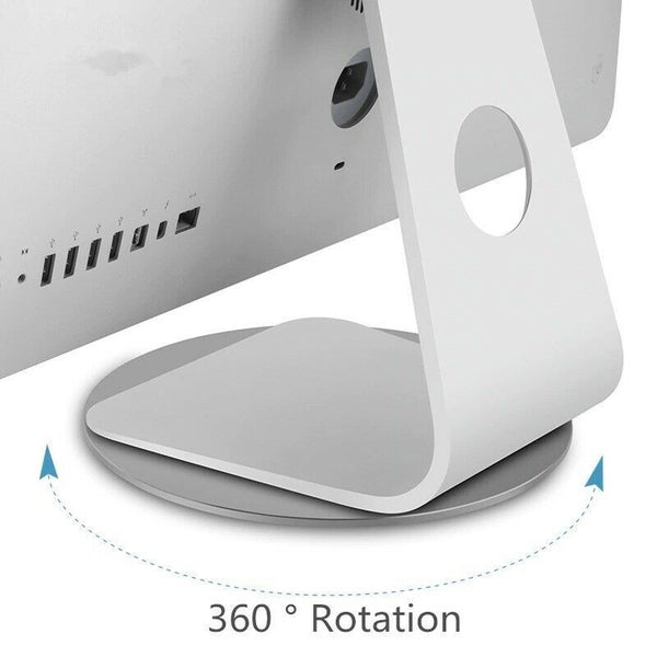 Aluminum Non-slip Monitor Rotation Stand for Laptop iMac TV Carousel 1