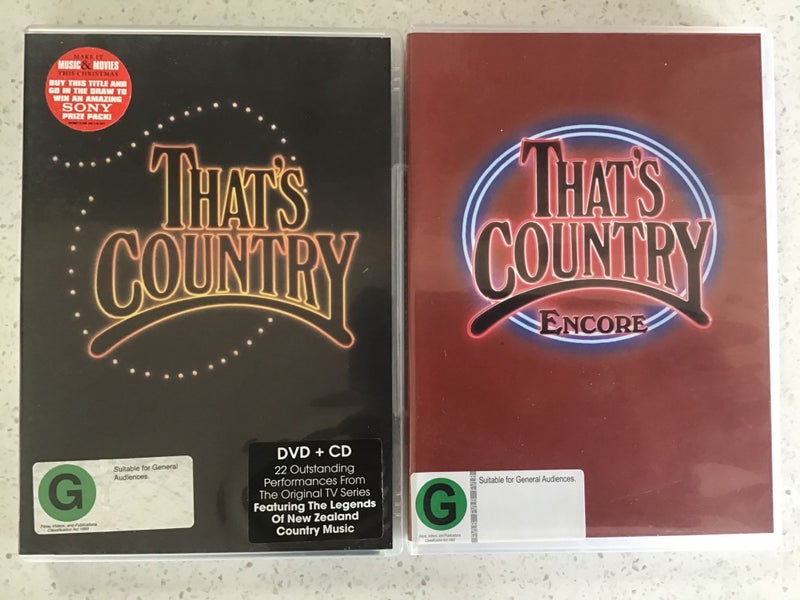 THATS COUNTRY AND THATS COUNTRY ENCORE ( EACH HAS CD AND DVD ) Carousel 1