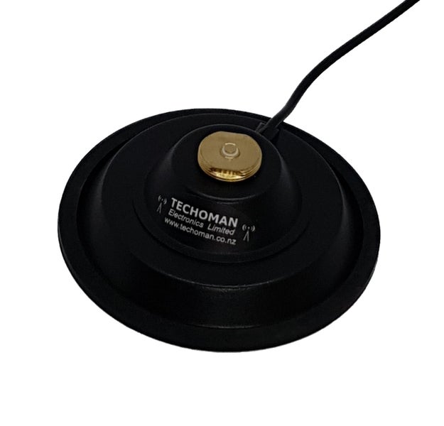 15cm Magnetic Antenna Mount NMO on Base & BNC Plug for Radio - 4M RG-58 cable. Carousel 2