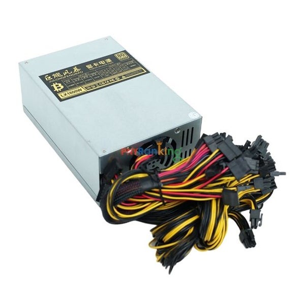 2800W ATX Mining Power Supply Source 95% Efficiency Support 8 Graphics Cards Carousel 1