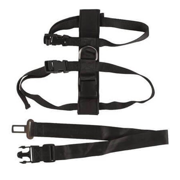 Beau Pets Australia Car M Seat Belt Harness Restraint Strap w Clip Dog Chest Carousel 1