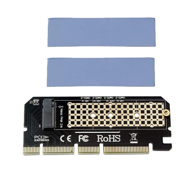 M.2 SSD NVME PCIe Gen3 X4 X8 X16 Adapter Card Carousel 2