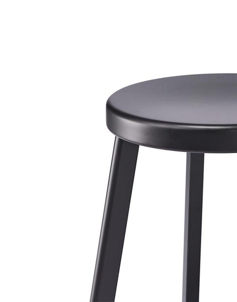 Jonty Barstool 46cm - Matt Black Carousel 2