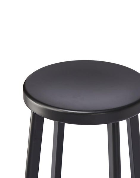 Jonty Barstool 66cm - Matt Black Carousel 2