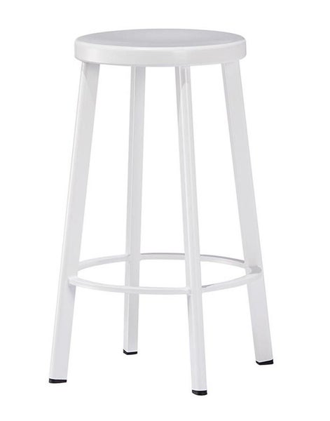 Jonty Barstool 66cm - Matt White Carousel 1