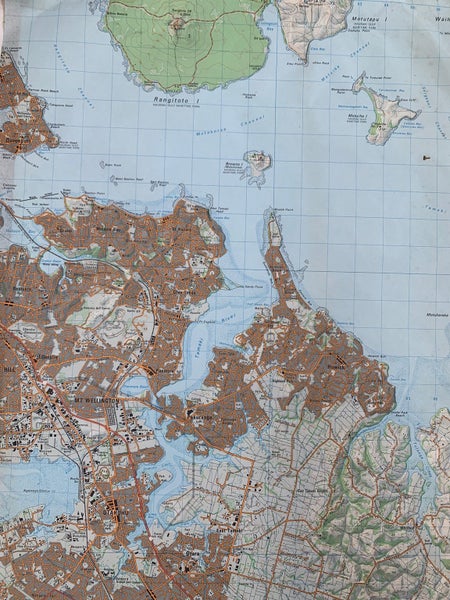 Vintage Map - Auckland Carousel 1