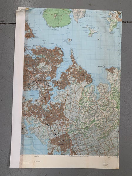 Vintage Map - Auckland Carousel 2