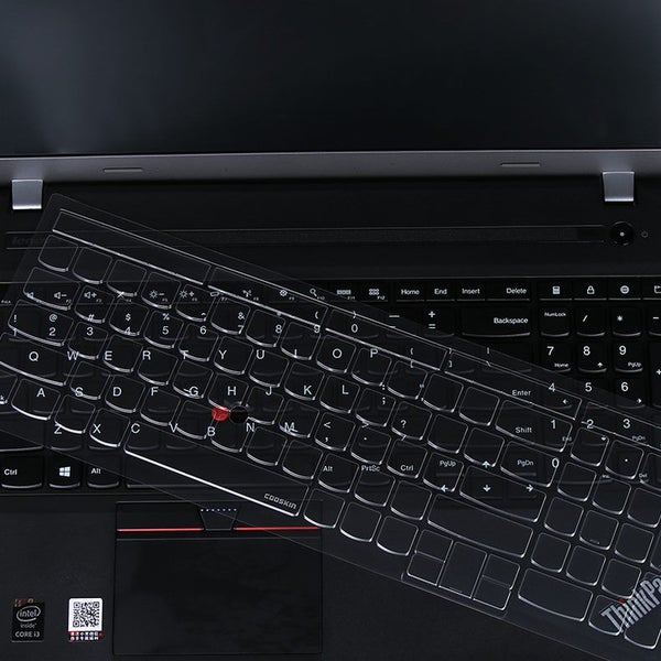TPU Keyboard Cover for Lenovo ThinkPad L15 with NumPad (Clear/Transparent) Carousel 5