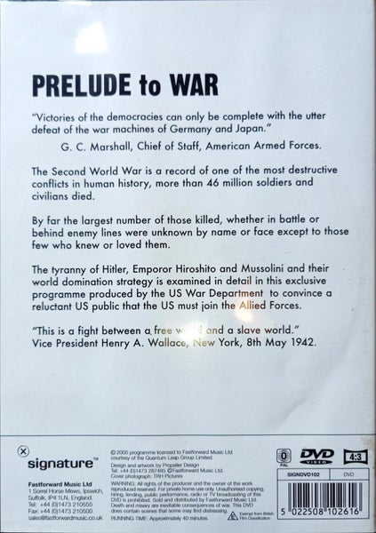 Prelude to War Carousel 2