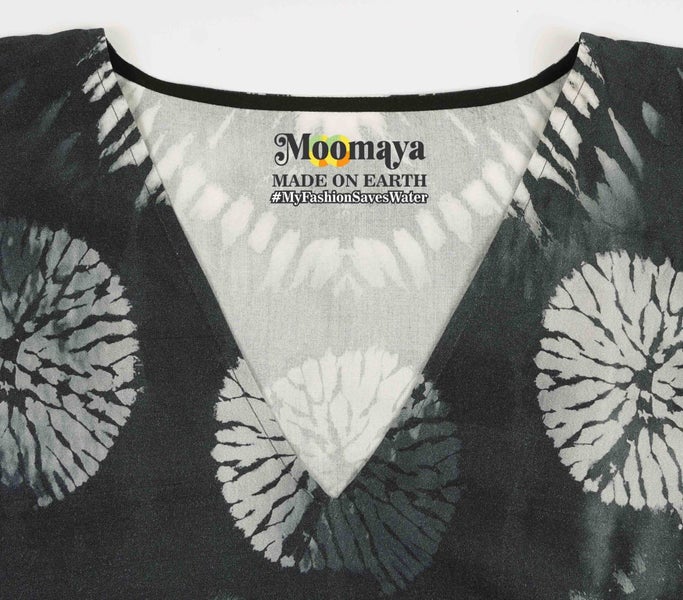 Moomaya Kimono Maxi Dress Printed Long Kaftan For Women Cover-Up Caftan Beach Carousel 7