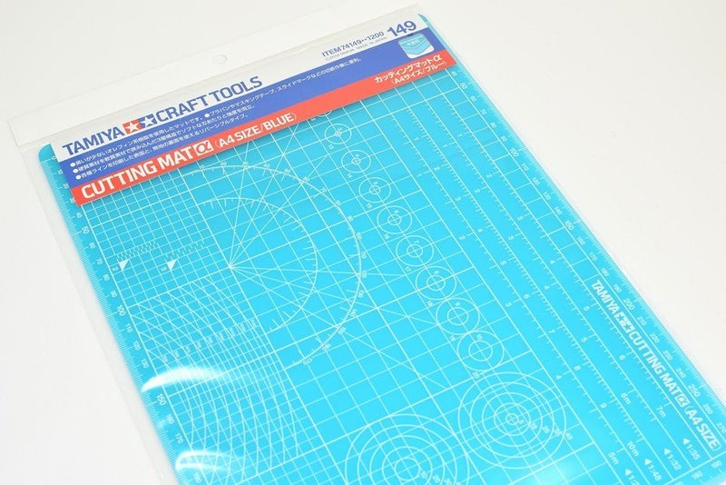 TAMIYA 74149 Cutting Mat (A4 Size / Blue) Carousel 2