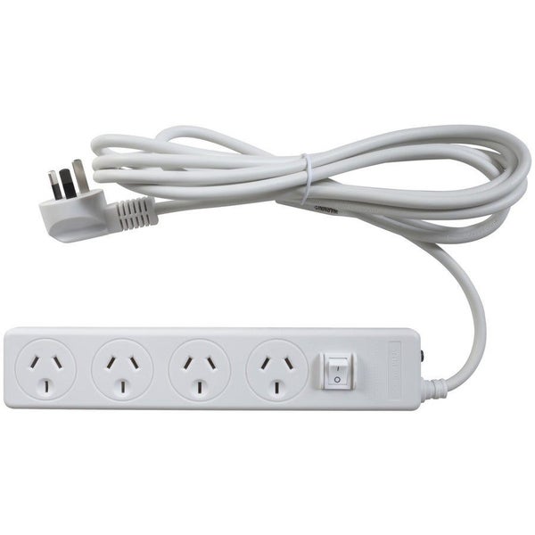 4 Way Powerboard - 3 metre Cable (MS4053) Carousel 2