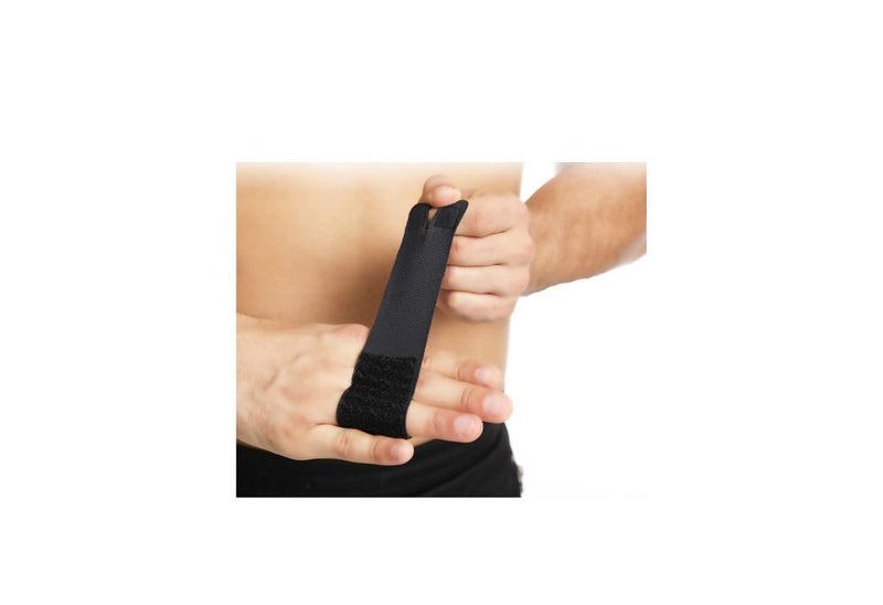 PTN Medium Double Finger Support Bandage Sport Braces Splint Wraps Finger Guard Carousel 2