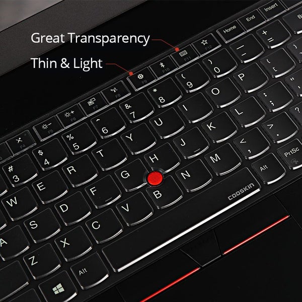 TPU Keyboard Cover for Lenovo ThinkPad L15 with NumPad (Clear/Transparent) Carousel 2