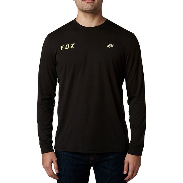 FOX STARTER LS TECH TEE [BLACK] Carousel 3