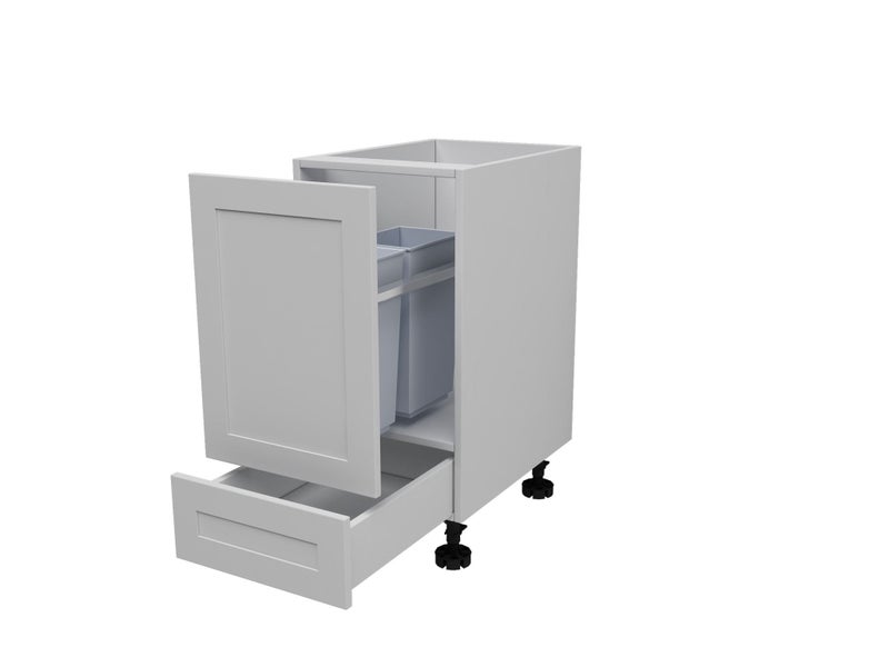 Kitchen Base Cabinet + bin insert, 350mm, Shaker Style, great quality, assembled Carousel 1