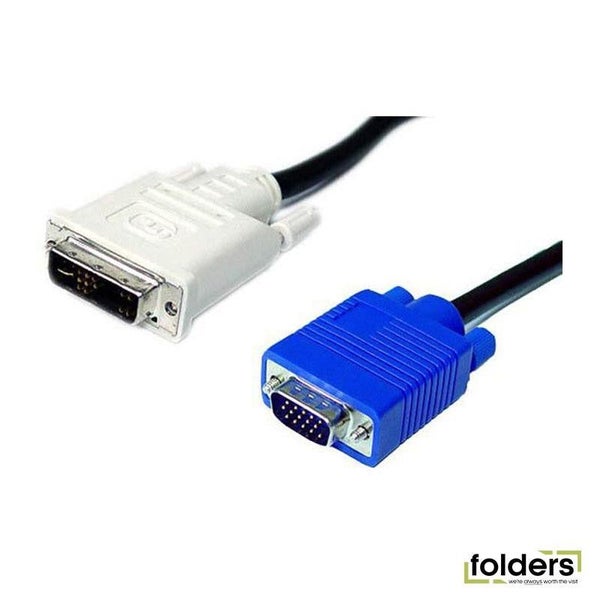 Dynamix 2m DVI-A to VGA Male Cable (C-DVI-VGA-2) Carousel 1