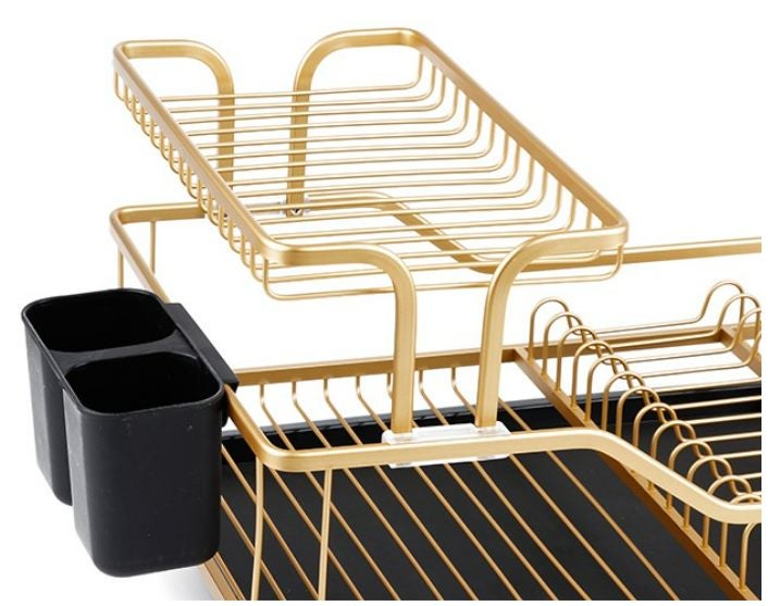 DISH RACK DISH STAND DISH DRAINIER KITCHEN ORGANIZIER STORAGE BRAND NEW ARRIVAL! Carousel 3