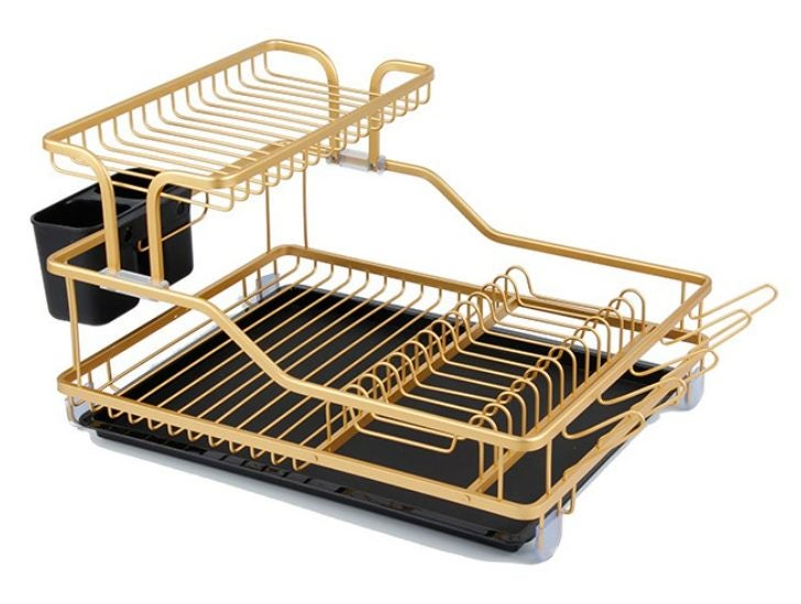 DISH RACK DISH STAND DISH DRAINIER KITCHEN ORGANIZIER STORAGE BRAND NEW ARRIVAL! Carousel 1