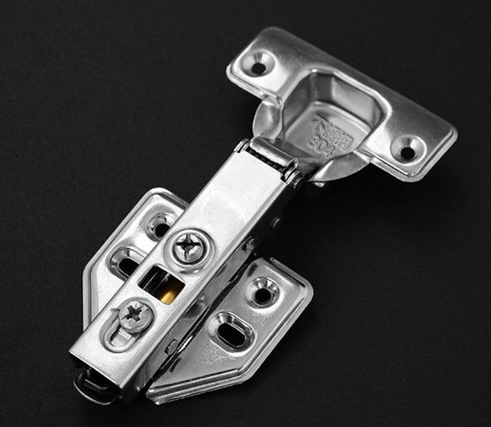 STAINLESS STEEL Soft close Full Overlay 110 D Hinge (Clip-on Type) Carousel 1