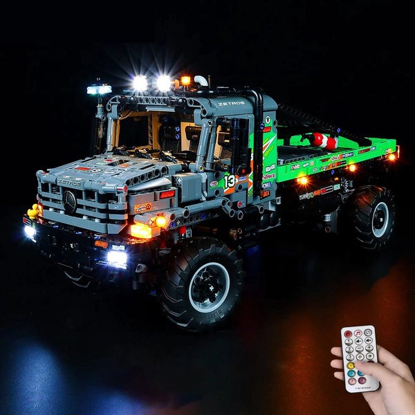 Lego 4x4 Mercedes-Benz Zetros Trial Truck 42129 Light Kit Carousel 1