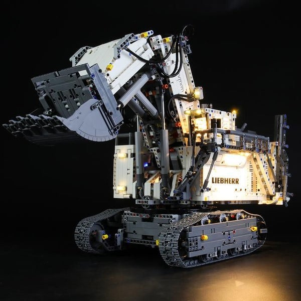 Lego Liebherr R 9800 Excavator 42100 Light Kit Carousel 1
