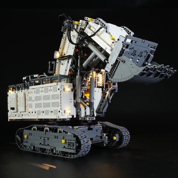 Lego Liebherr R 9800 Excavator 42100 Light Kit Carousel 2