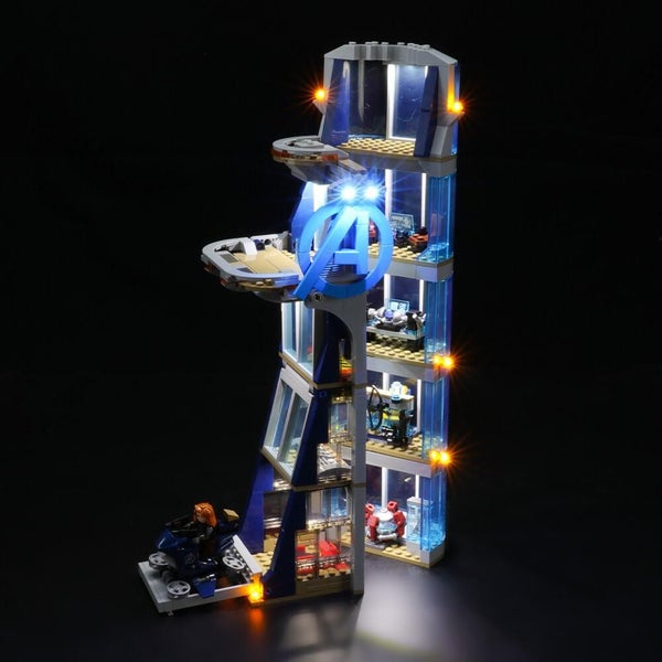 Lego Avengers Tower Battle 76166 Light Kit Carousel 1