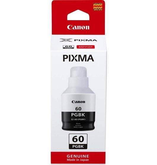 Canon GI60BK Black Pixma Endurance Ink Bottle Carousel 1