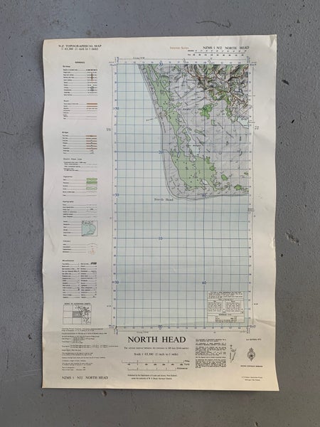 Vintage North Head Map Carousel 1