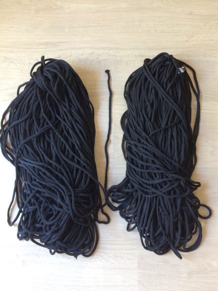 10 m of 6mm Black Cord rope Carousel 1