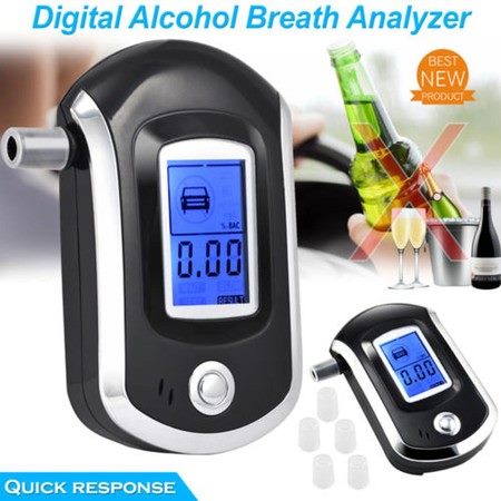 Breathalyzer Alcohol Tester Breath Analyzer Detector Carousel 1