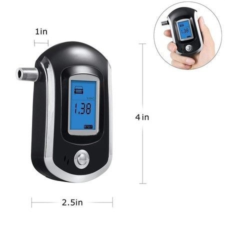 Breathalyzer Alcohol Tester Breath Analyzer Detector Carousel 9