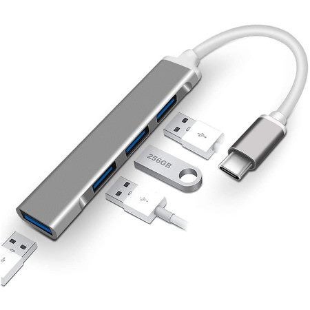 TYPE C to USB Hub, 4 Port USB C Splitter, USBC to USB Hub Carousel 1