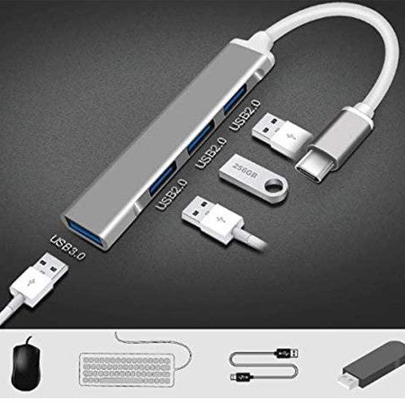 TYPE C to USB Hub Carousel 1