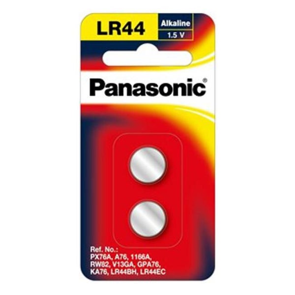 Panasonic Lr44 Alkaline Button Cell 2 Pack Carousel 2
