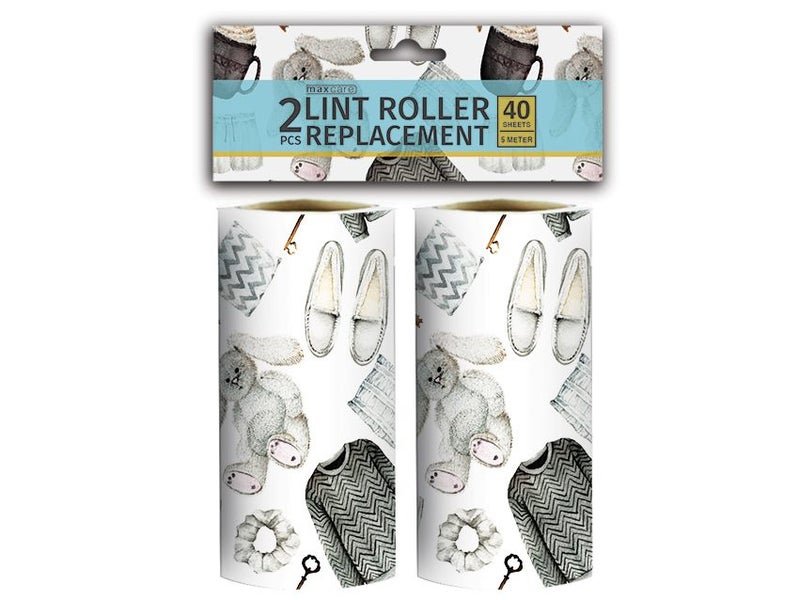 Lint Remover / Lint Roller with 2 Rolls Refill Carousel 2