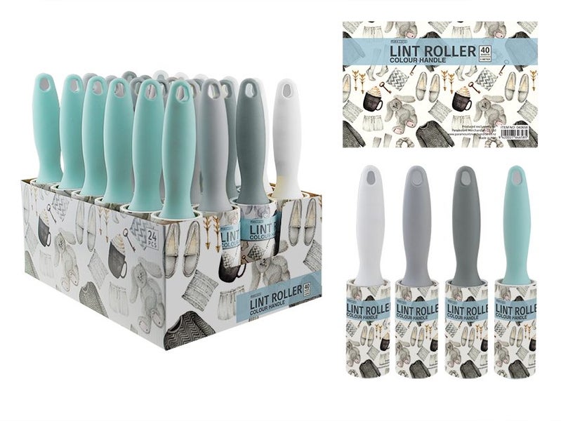 Lint Remover / Lint Roller with 2 Rolls Refill Carousel 3