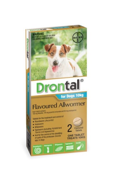 Drontal Dog ZTasty Bone Allwormer 10kg 2s Carousel 1