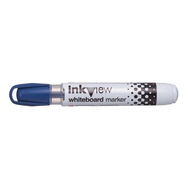 Uni Inkview 1.8-2.0mm Whiteboard Bullet Blue PWB-202 Carousel 1